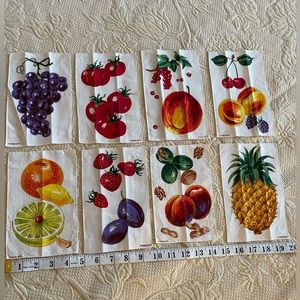 KREIER Cocktail, Brunch Napkins, Vintage, NWOT